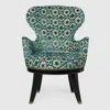 Gucci Gg Jacquard Armchair In Blue