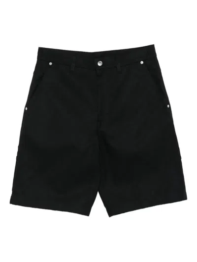 Gucci `gg Jacquard` Bermuda In Black