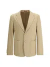 Gucci Gg Supreme-pattern Blazer In Neutral