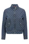 Gucci Classic Bomber Jacket With All-over Logo Pattern