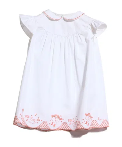 Gucci Gg Jacquard Dress In White