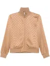 Gucci Brown Vintage Camel Long Sleeves Hoodie In Brown