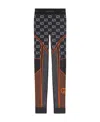 Gucci Gg Jacquard Leggings In Black