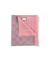 Gucci Gg Wool Scarf In Pink