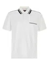 Gucci Men Gg Jacquard Polo Shirt In White