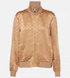 Gucci Brown Vintage Camel Long Sleeves Hoodie In Beige