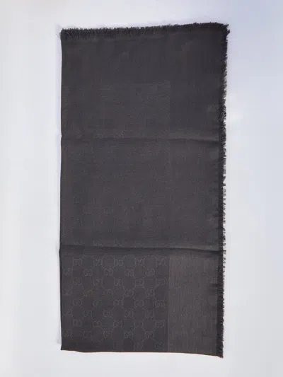 Gucci Gg Jacquard Scarf