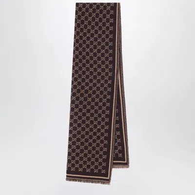 GUCCI GUCCI GG JACQUARD SCARF
