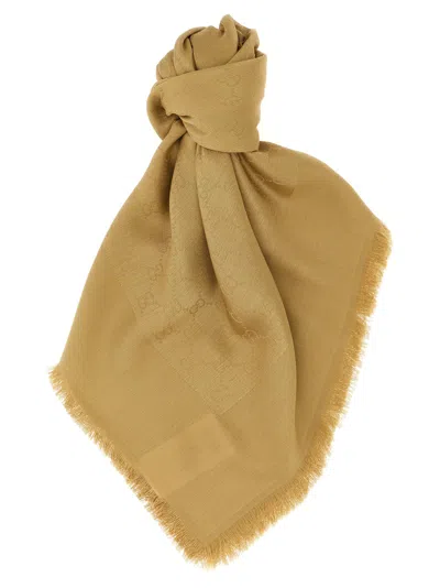 GUCCI GG JACQUARD SHAWL