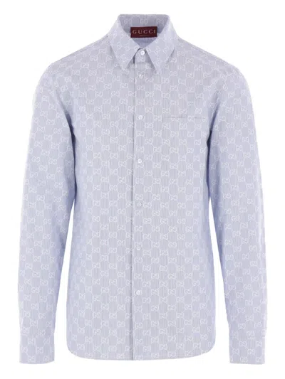 Gucci Gg-jacquard Shirt