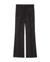Gucci Gg-jacquard Straight-leg Trousers In Black
