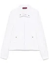 Gucci Jacquard Sweatshirt With Band Collar And Pockets