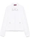 Gucci Jacquard Sweatshirt With Band Collar And Pockets