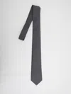 Gucci Gg Jacquard Tie In Black