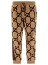 Gucci Striped Logo-jacquard Wool-blend Fleece Sweatpants