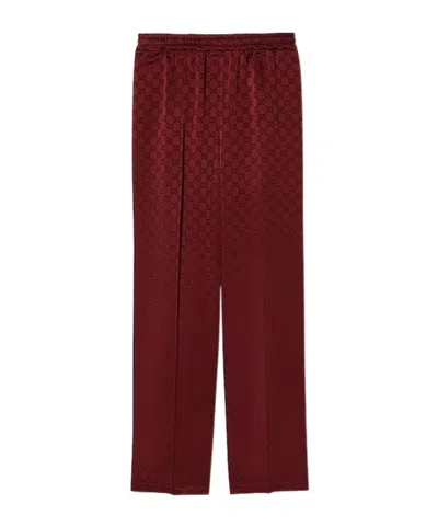 GUCCI GUCCI GG JACQUARD ELASTIC WAISTBAND PANTS