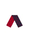 Gucci Freedom Gg-jacquard Wool-blend Scarf In Red