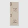 GUCCI GUCCI GG JACQUARD WOOL SILK SCARF