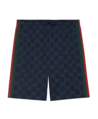 GUCCI GG JERSEY COTTON JOGGING SHORTS