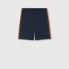 Gucci Joggingshorts Aus Gg Baumwolljersey In Blue