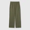 Gucci Gg Jersey Jacquard Pant In Green