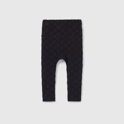 Gucci Babies' Gg Jersey Leggings In Blue