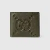 Gucci Gg Jumbo Bi-fold Wallet In Green