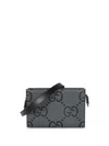 Gucci Grey Messenger Bags Men In Black