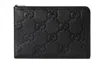 Gucci Jumbo Gg Leather Clutch Bag
