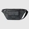 Gucci Gg Jumbo Large Belt Bag In Black