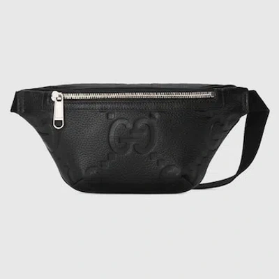 Gucci Jumbo Gg Small Belt Bag In Black