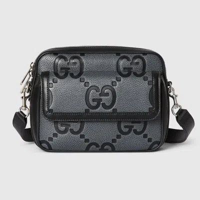 Gucci Gg Jumbo Small Crossbody Bag In Black