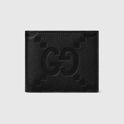 Gucci Jumbo Gg Wallet In Schwarz