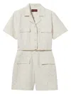 Gucci Gg Jumpsuit In Gray