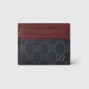 GUCCI GUCCI GG CARD CASE WITH GG DETAIL