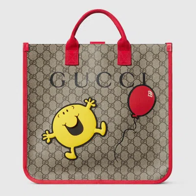 Gucci Gg Kinder-shopper Mit Print In Red