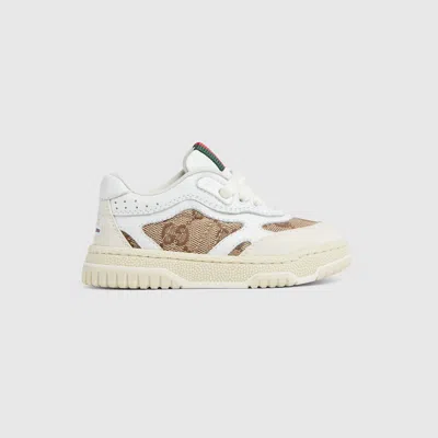 Gucci Babies' Gg Trainer In White