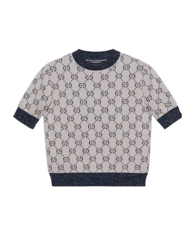 GUCCI GG LAMÉ JACQUARD TOP