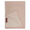 Gucci Gg Lame Printed Scarf In Pink
