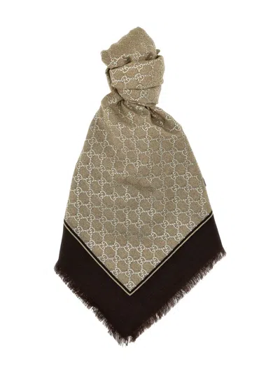 GUCCI GG LAMÉ SCARF