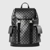 Gucci Gg Large Backpack In Black