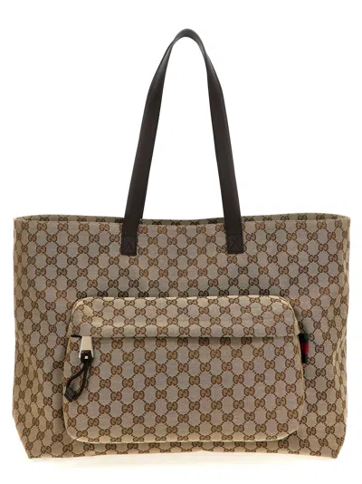 Gucci Gg Large Shopping Bag In Pattern
