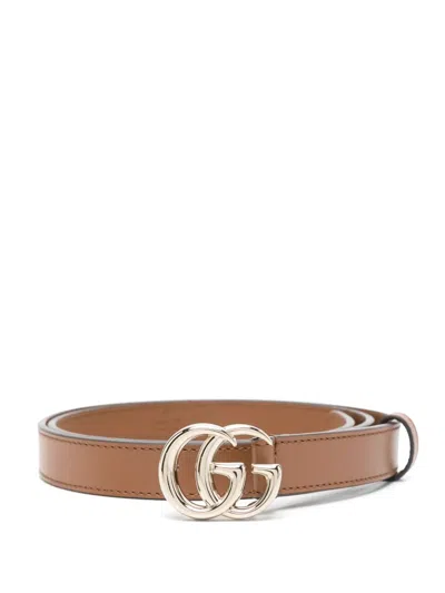 Gucci Gg Leather Belt