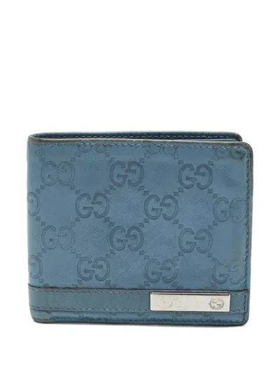 Pre-owned Gucci Gg Leather Wallet