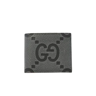 Pre-owned Gucci Gg Leather Wallet (bi-fold) ()