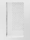 Gucci Rectangular Scarf With Interlocking Pattern