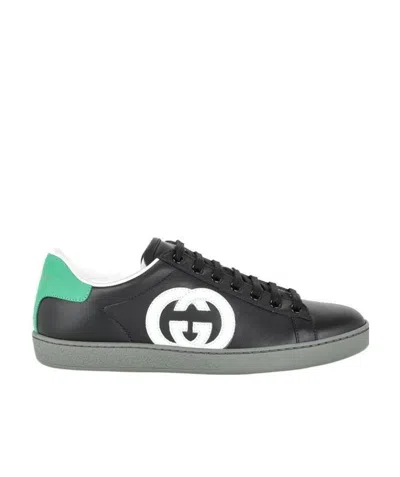 Gucci Gg Leisure Sports Shoes In Black