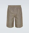 GUCCI GG LINEN-BLEND SHORTS