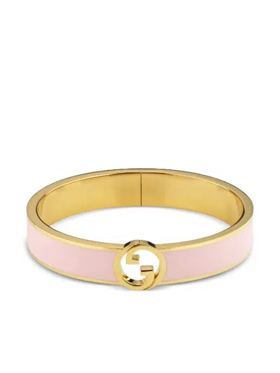 Gucci Gg Logo Bracelet In Pink