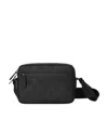 Gucci Rubber-effect Small Crossbody Bag In Black
